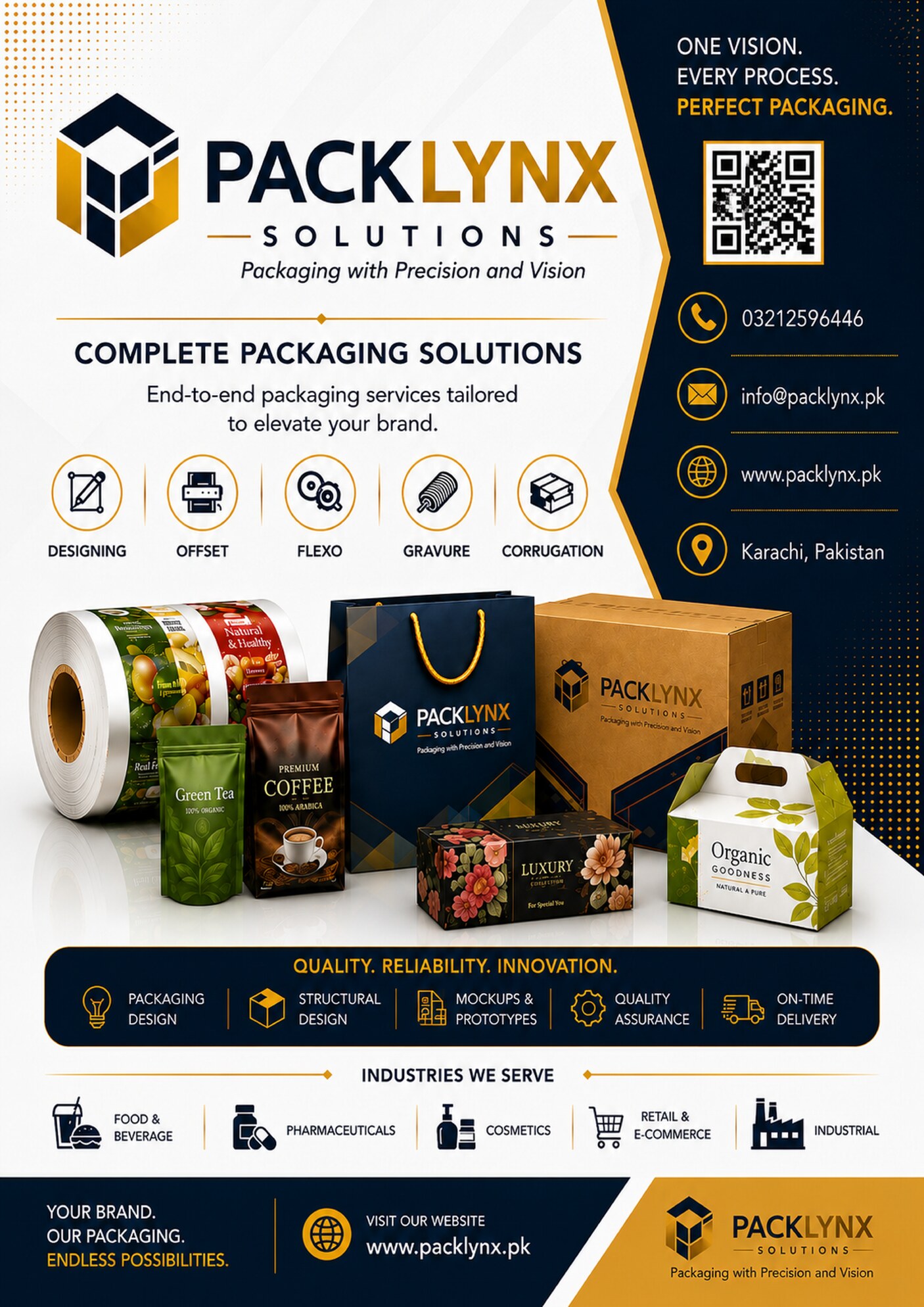 Packlynx Solutions complete packaging solutions brochure